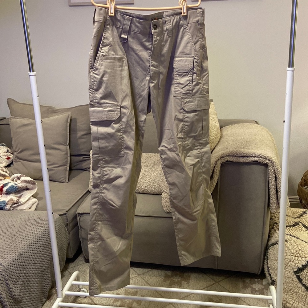 5.11 Tactical Pants in khaki. Men’s size 35x32.